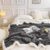 WONGS BEDDING Cuddly Blanket, 150 x 200 cm, Fluffy Sherpa Blanket, Sofa Throw, Fleece Blanket, Thick Sofa Blanket, Double Face, Extra Warm and Soft Couch Blanket, Grey Blankets