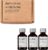 Kruut – Gift Set of 3 Organic Wild Herbs Trial Pack 3 x 15 ml Power, Peace & Balance – Herbal Extract Oxymel Elixir Extract Syrup Regional