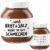 Bread and Salt Gift for Housewarming Personalised Chocolate Spread Labels for e.g. Nutella Glass 450 g Housewarming Gift for Home and Apartment Set of 2