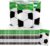 ASTARON Pack of 30 Football Birthday Gift Bags for Children Party, Football Party Bags, Plastic Goodie Bags for Children Favours, Football Party Decorations Accessories