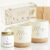 Wedding Gifts for Bride and Groom, Mr and Mrs Cups Set with Scented Candle, Gift for Wedding, Engagement, Anniversary, Valentine’s Day & Christmas