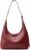 KALIDI Women’s Handbag Shoulder Bag PU Leather Tote Bag Vintage Hobo Bag with Adjustable Strap for Work School Shopper Casual Daily