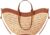 Generisch Woven Bag Large Capacity Straw Bag Fashion Hollow Woven Women Dumplings Summer Vocation Beach Shoulder Handbag