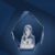 LOOXIS Personalised 3D Laser Photo of Your Own Picture in Viamant Glass – 100x130x59mm Hologram – Gift Idea Men, Women, Valentine’s Day, Wedding Anniversary – Iceberg M