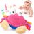 SAIMAND Crab Baby Toy 6-12 Months, Musical Crawling Toy