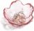 Bremorou Jewellery Tray with Pink Flower Jewellery Tray Cute Dressing Table Organiser Ring Holder Jewellery Tray for Aesthetic Room Decoration Bedside Table (8 x 8 x 3.5 cm)