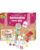 Lena 42664 Jumbo Craft Case with 800 Pieces in Pastel Colours, Material for Crafts, with Foam Rubber, Coloured Paper, Rhinestones, Pompoms, Ribbons, Buttons, Googly Eyes and Much More, Ages 5 & Up