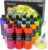 Shuttle Art Acrylic Paint Set, 18 Acrylic Colours in Bottles (250 ml each