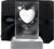 3D Glass with Heart Motif and Name Engraving and Date Love Gift (with Standard Light Base, S – 50 x 45 x 80 mm)