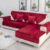 Sofa Cover, Sofa Blankets for Seat, Couch Cover 1 2 3 4 Seater, Sofa Protector Non-Slip, Universal Sofa Throw, Corner Sofa Cover, Red, 70 x 120 cm
