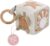 wunderwunsch Jollein Fabric Cube, Personalised Toy Cube, Baby