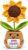 MOAZIFI Hand Crocheted Sunflower in Pot as a Loving Gift for Grandma