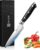 PAUDIN Damascus Utility Knife 10 cm Professional Knife