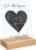 GRAVURZEILE Personalised Gifts – Anniversary Gift for Him & Her, Wedding Anniversary Gift for Women, Men, Lover, Boyfriend, Girlfriend with Coordinates – Where It All Started – Black