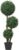 HOMCOM Artificial Boxwood Ball Large 100 cm Tri-Ball UV Protection