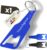 Gravurtastisch Bottle Opener Personalised with Engraving – Beer Opener with Desired Text – Gift for Dad and Men – Father’s Day Wedding Guest Gift – Stainless Steel (1, Blue)