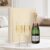 Moët & Chandon Champion Set – The Set Consists of an Elegant Wooden Box, 2 Personalised Champagne Glasses & a Bottle of Moët & Chandon 750 ml