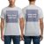 Cimpress Personalised Mens Cotton T Shirt S to 3XL