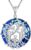 Women’s Tree of Life Necklace 925 Sterling Silver Mother Children Daughter Son Tree of Life Family Heart Pendant Jewellery Gifts for Mum Girls