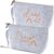 2 Gifts Expectant Mum Felt Cosmetic Bag Zipper Baby Shower Bag
