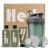 BODY & EARTH Gifts Men’s Bath Gift Set, 6-Piece Shower Gift Set for Men with Fresh Vetiver Fragrance, Shower Gel, Face Wash, Water Bottle & More, Gift Ideas Father’s Day, Valentine’s Day