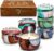 Gifts for Women Scented Candles Set with Decorative Wooden Box Set of 6 Candles with Sayings Natural Soy Wax Candle for Birthday Gift Set for Men and Women