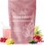 Rosa Superfood Powder Helper 210 g – Pink Collagen Powder Shine with Green Plant Powders, Hyaluronic & Vitamins, 30 Servings – for Normal Collagen Formation, Skin and Hair
