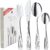 WMF Children’s Cutlery Set with Name Engraving Animals Design 4 Pieces, from 3 Years and Above, Polished Cromargan Stainless Steel Dishwasher Safe with Engraving, Baptism Gift, Customisable