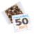 Herz & Heim Lindt 50th Birthday Mini Chocolates in Personalised Packaging (Full Size)