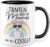 Tante Mug with Saying – Gift Tanten sind wie Mamas nur viel cooler – Coffee Mug Made of Ceramic 330 ml – Gift Idea Sister Birth Niece Nephew Godmother Coffee Mug (White/Black)