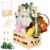 Baby Shower Gift Box Basket for Baby Personalised Gifts with Wood