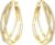 Gold-Plated Earrings Silver 925 Hoop Earrings for Women Gold Earrings for Women Earrings Gold Earrings Women’s Earrings Women’s Gold Jewellery Gifts