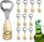 Bottle Opener, Smiley Beer Bottle Opener, Stainless Steel Bottle Opener, Funny Beer Opener for Drinks, Cider, Bar, Home Gadgets, Beer Mortar for Men Gifts, Beer Gifts for Men (A)