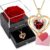 Willuck Eternal Rose Women’s Gifts for Girlfriend, Preserved Flower Infinity Real Rose Box, Birthday Gift for Women, Christmas, Valentine’s Day, Anniversary, Mother’s Day Gift for Mum