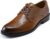 Allthemen Men’s Dress Shoes Modern Lace-Up Leather Business Shoes Derby Lace Leather Shoes