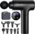 Massage Gun, Muscle Percussion Massager, Massage Gun with LED Touch Screen, 20 Speeds, 9 Massage Heads, Carry Bag, Quiet Electric Massage Gun, Gift for Men and Women