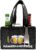 Longfair Funny Handbag Made of High-Quality Felt for 6 Bottles or Cans | Funny Tote Bag for Men and Women