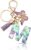 CHUQING Keyring Letter Girl Keyring with Initial Letter Pendant Key Letter Keychain for Women Ladies
