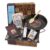 jamon.de PAELLA BOX with Paella Pan, Rice, Olive Oil, Saffron Spice, Spoon & Recipe Card – Ready to Give as a Gift in Gift Box
