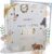 Lebenskompass Baby Album My First Year „Pure“ with Over 75 Stickers and Saying Card Extra – A Baby Book to Enter – The Baby Diary & Memory Book for Girls and Boys