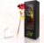 Red Gold Plated Rose 24K Eternal Rose Silk Flowers with Gift Box & Stand for Birthday Girlfriend Mother’s Day Wedding Christmas Anniversary Thanksgiving Day