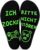 Funny Gaming Socks Gamer Gift with Saying „Bitte Nicht Stören Ich Zocke Fun Gaming“ Socks Novelty Cotton Winter Socks Non-Slip House Socks Men Women Teenager Birthday