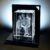 contento 3D Glass Block with Premium Light Base | Your Photo Lasered into Glass | Glass Photo up to 4 People/Animals | Personalised Gift for Special Occasion | Size L Tall