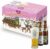 Bavariashop Beer Advent Calendar 2025, 23 x Beer from Bavaria Including Tasting Glass, Gift Idea for Men and Women, Gift Box in Pink Edition