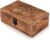Samhita Handmade Mango Wood Tree of Life Engraved Beautiful Keepsake Box Jewellery Organiser Unique Gift Ideas for Men & Women (Flame Work)
