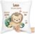 Cushion 40 x 40 cm Decorative Cushion – For Birth – Birth Gift Lion Date Weight Time Size – 40 x 40 cm – White – Baby Personalised Baby Gift Newborn Data Cushion Cover Lion Birth Pillow