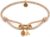 happymaker – Women’s Bracelet with Letters, Initial Bracelet, Gold, Personal Jewellery with Meaning, Adjustable Bracelet, Gift Packaging, Handmade in Germany