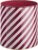 BUTLERS Cookie Jar with Lid „Candy Cane“ – Cookie Jar – Cookie Tin with Candy Cane Pattern Diameter 13.5 cm Height 15 cm | Christmas Storage Tin for Biscuits Cookies | Metal Tin Storage Pastries