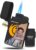 Meinearmbänder Personalised Lighter with Logo, Image and Engraving – Front and Back with Text, Address and Slogan – Ideal for Promotional Gifts, Outdoor Use and Promotions (50)