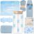 Gifts for Girls Teenagers 8 9 10 11 12 13 14 15 16 Years Birthday Gift Girls Glass Cup Drinking Glass with Straw and Lid Makeup Brush Cosmetic Bag Necklace Socks Headband Things
